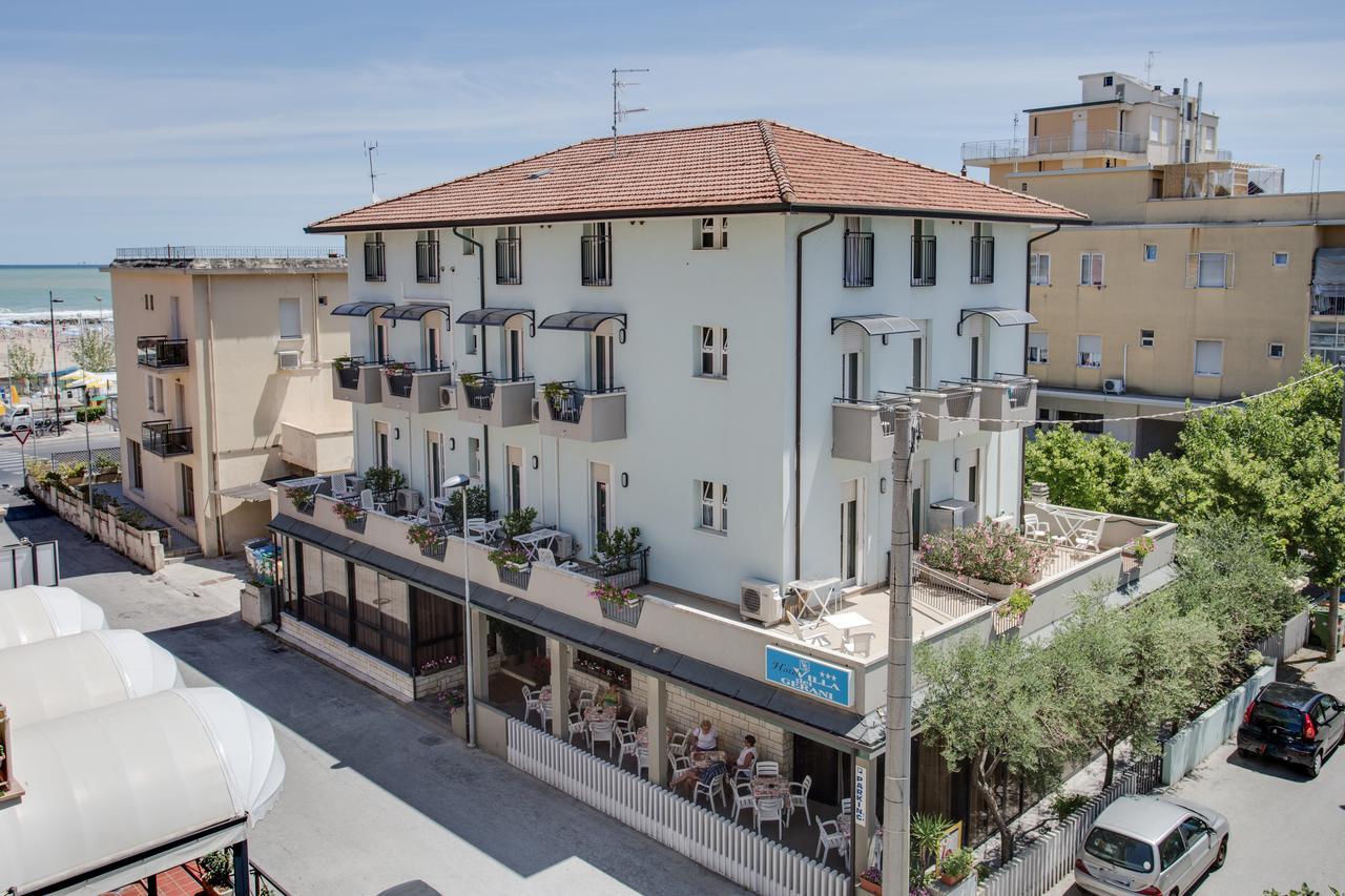 Hotel Villa Dei Gerani Rimini Buitenkant foto
